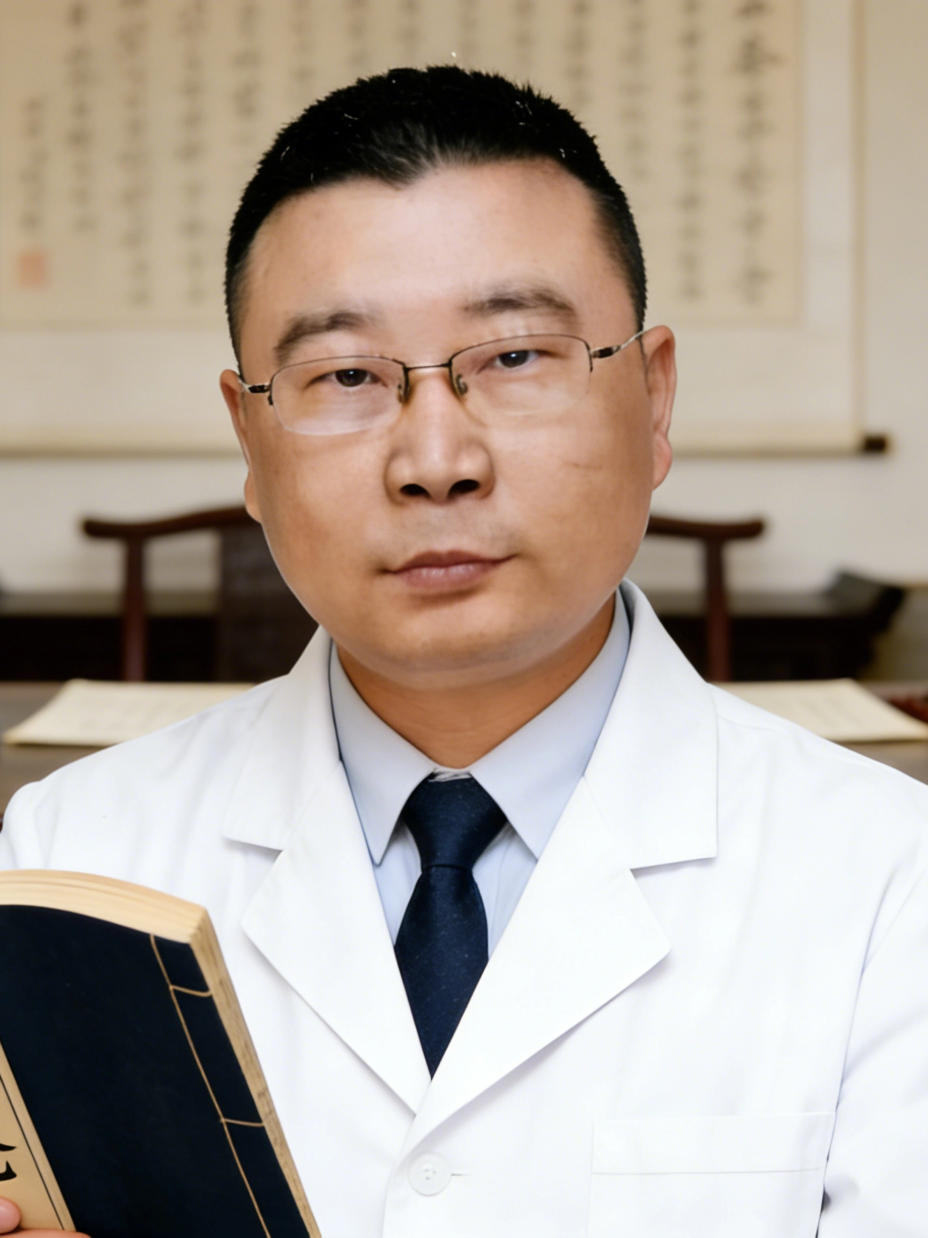 中医世家传承人汪康的高清写真图